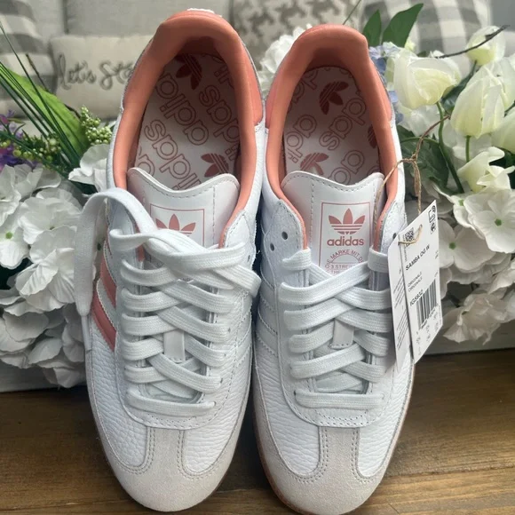 adidas sambas pink size 7 women - Picture 4 of 7